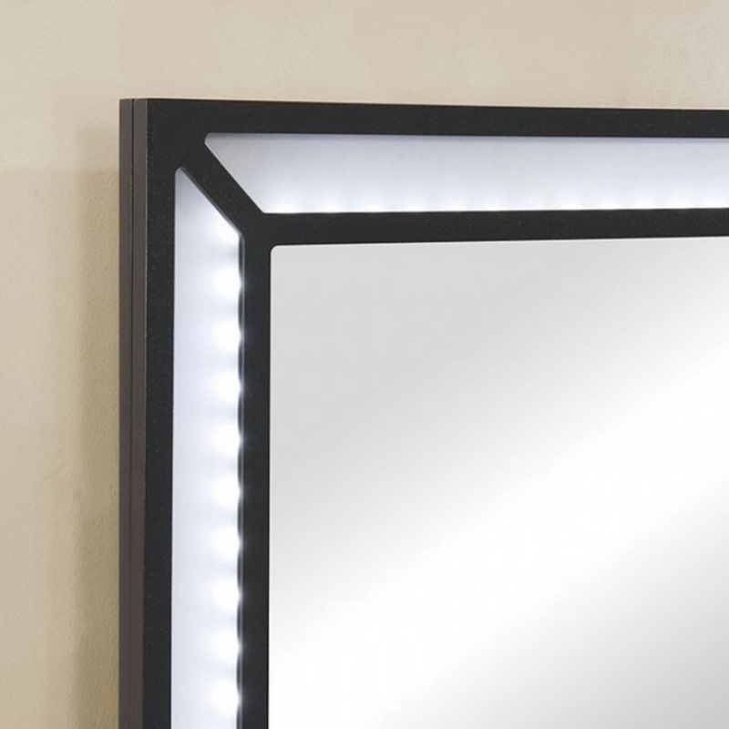 LGFAVICKIE Classic Vanity Set With Lighted Mirror and 1 Shelf