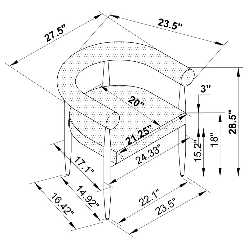 LGC105780-S5 Black 5 Piece Round Faux Marble Top Dining Table Set