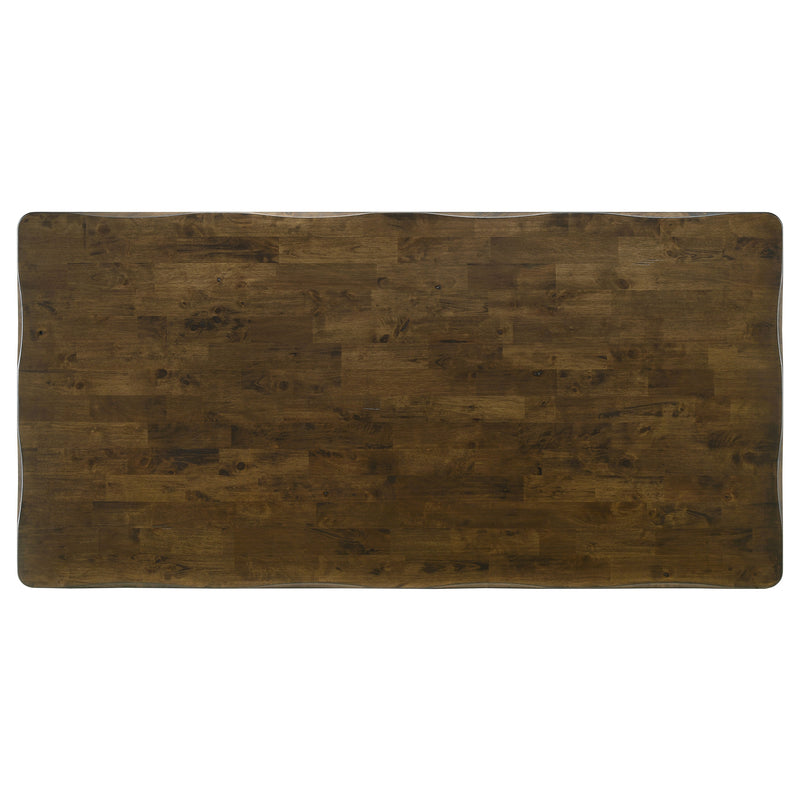 LGC106381-S6 6 Piece Rectangular Dining Table Set Nutmeg