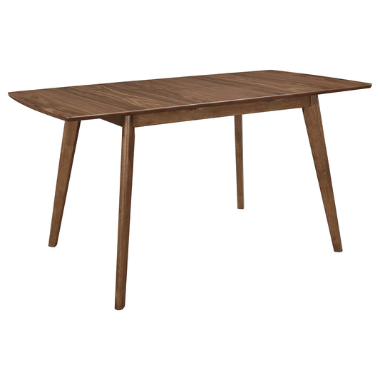 LGC108080-S6 6 Piece Butterfly Leaf Dining Set Natural Walnut
