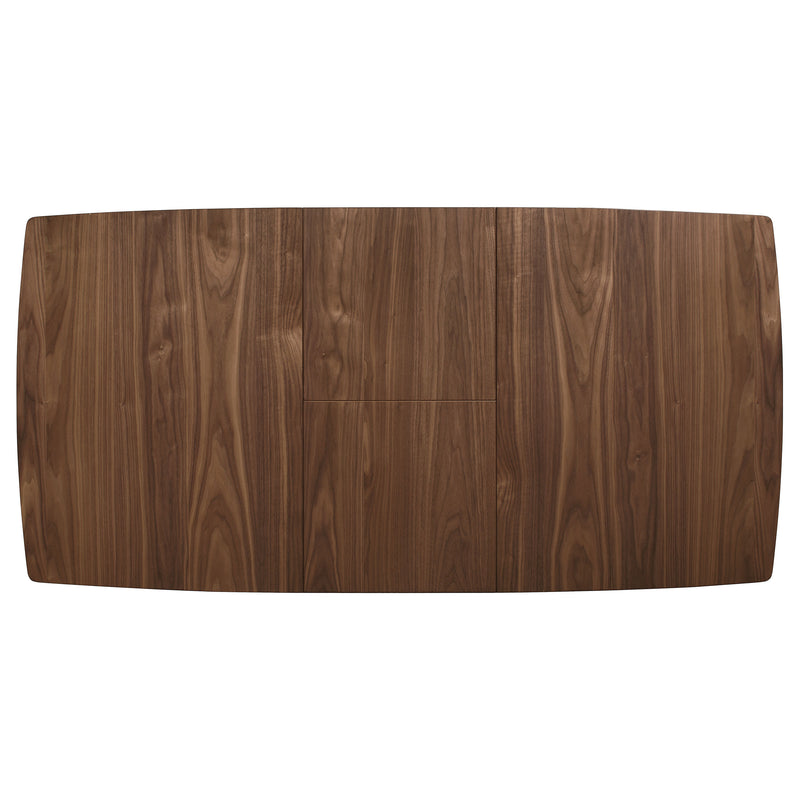 LGC108080-S6 6 Piece Butterfly Leaf Dining Set Natural Walnut