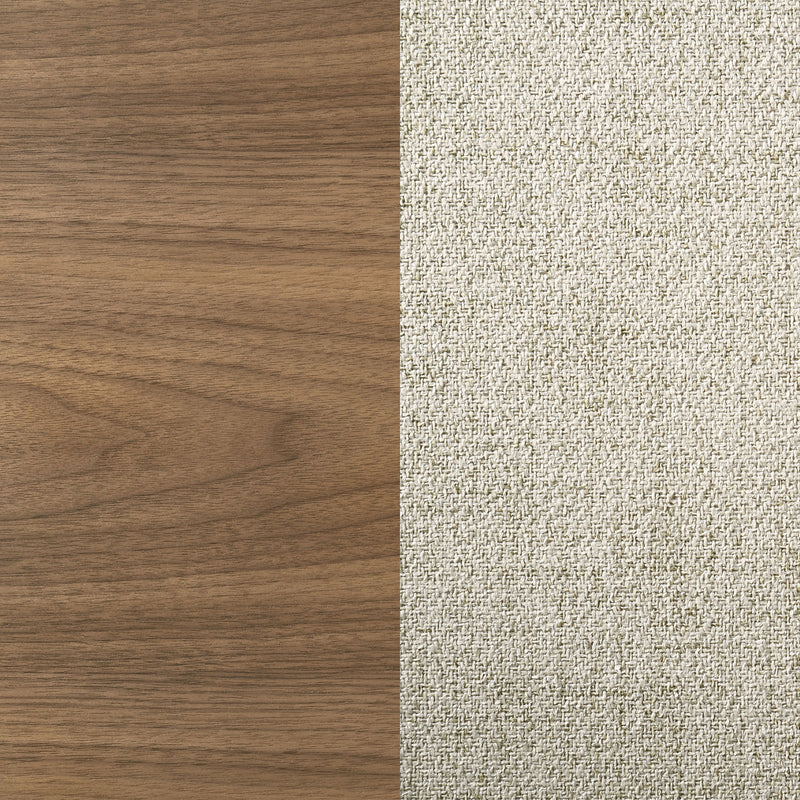 LGC108571-S7 Walnut 7 Piece Rectangular Dining Table Set