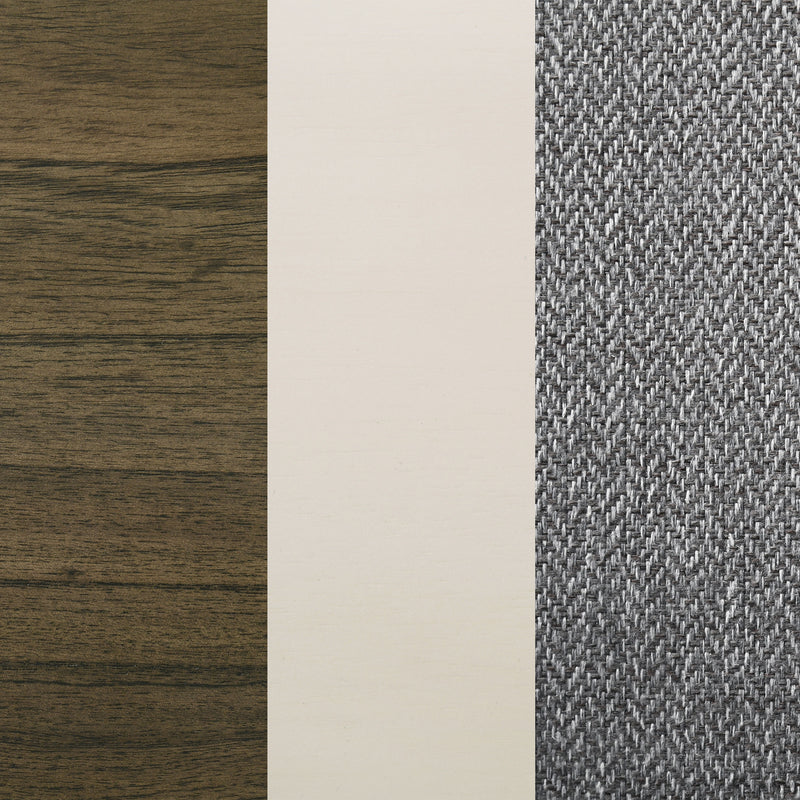 LGC108681-S7 7 Piece 71 Inch Rectangular Dining Set Greyish Brown