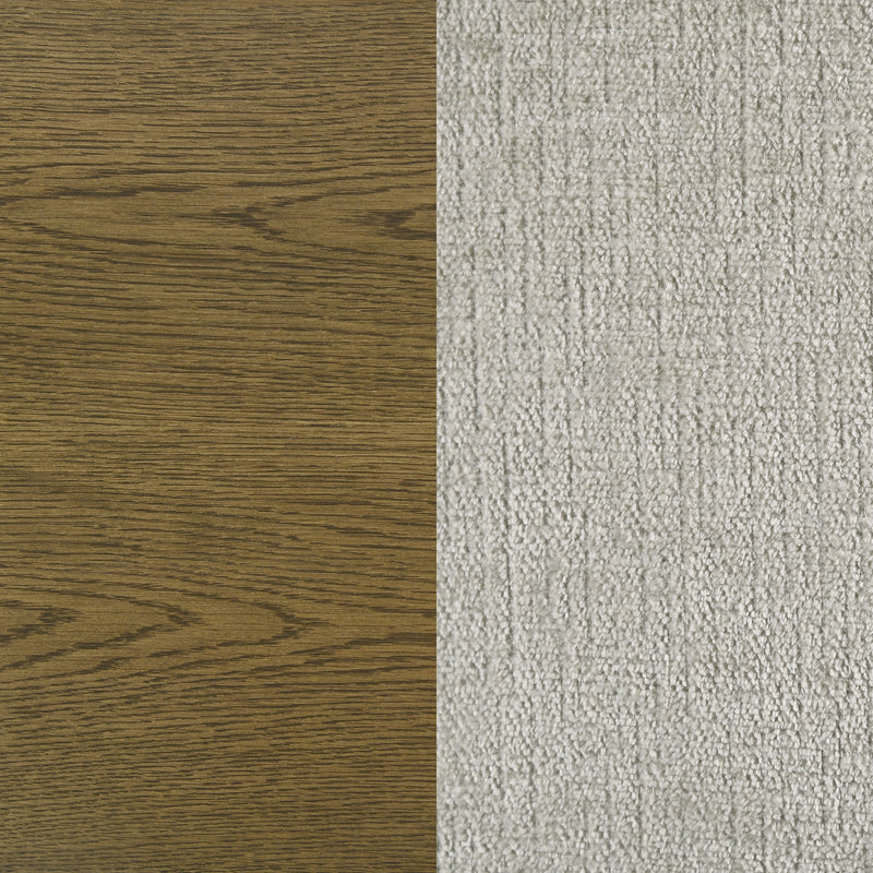 LGC109351-S7 Brown Oak 7 Piece 71" Inch Rectangular Dining Table Set