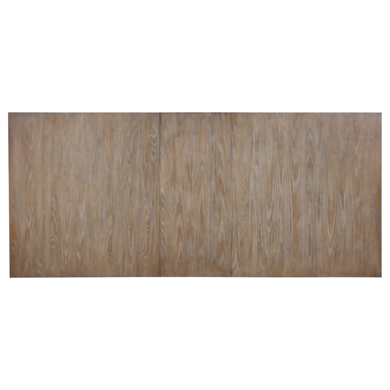 LGC110291-S7 Barley Brown 7 Piece Extension Leaf Dining Table Set