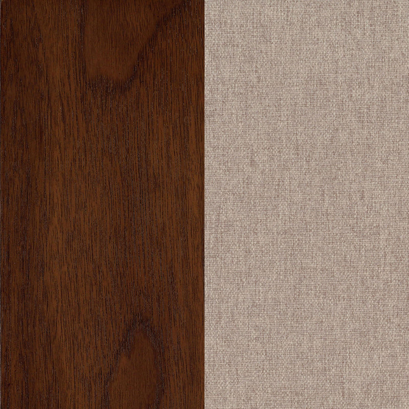 LGC182991-S7 Mango Oak 7 Piece Extension Leaf Dining Table Set