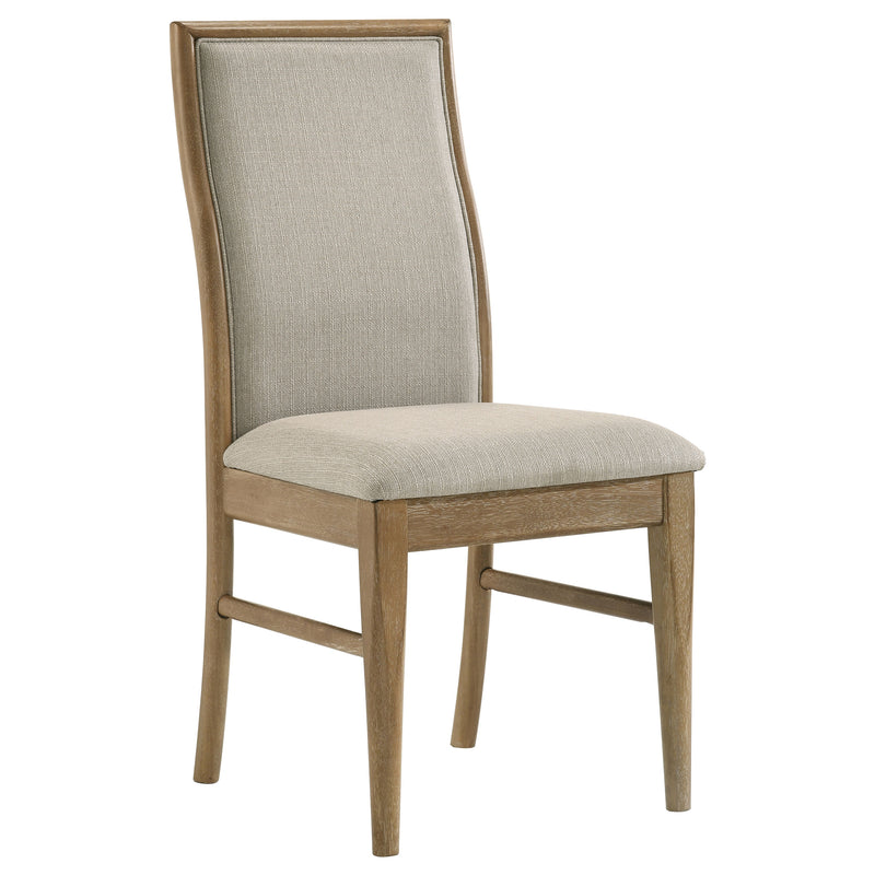 LGC193611-S10 10 Piece Extension Dining Set Distressed Light Brown