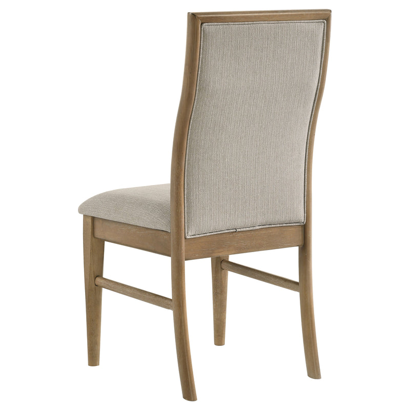 LGC193611-S10 10 Piece Extension Dining Set Distressed Light Brown