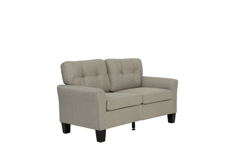 LGPF6534 2 Piece Beige Sofa and Loveseat Set