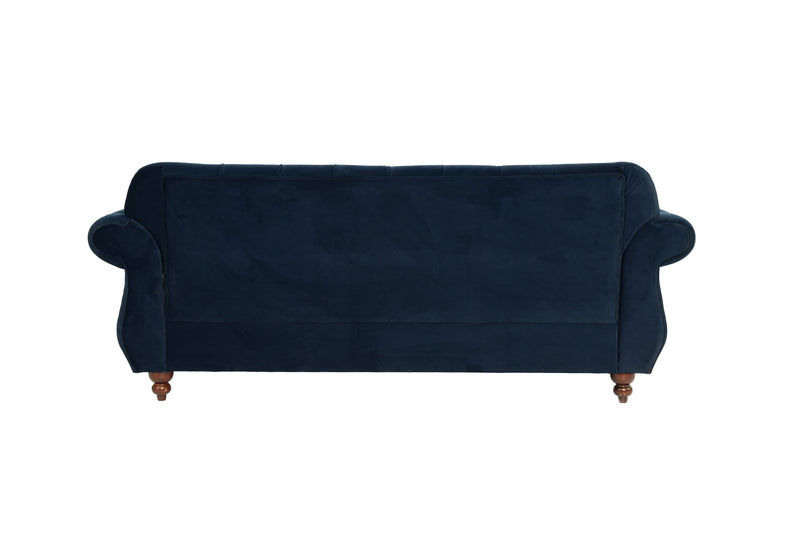 LGPF6840 Indigo Classic Velvet Sofa