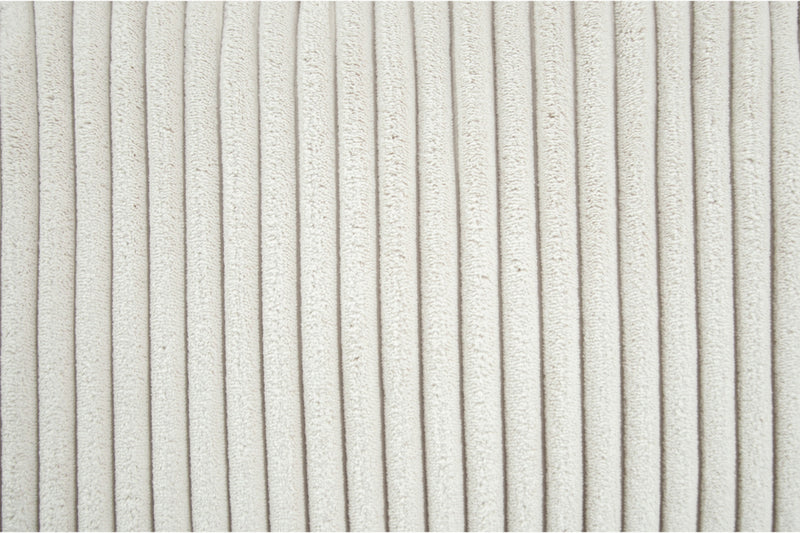 LGPF8428 Ivory Corduroy 2 Pieces Sofa Set