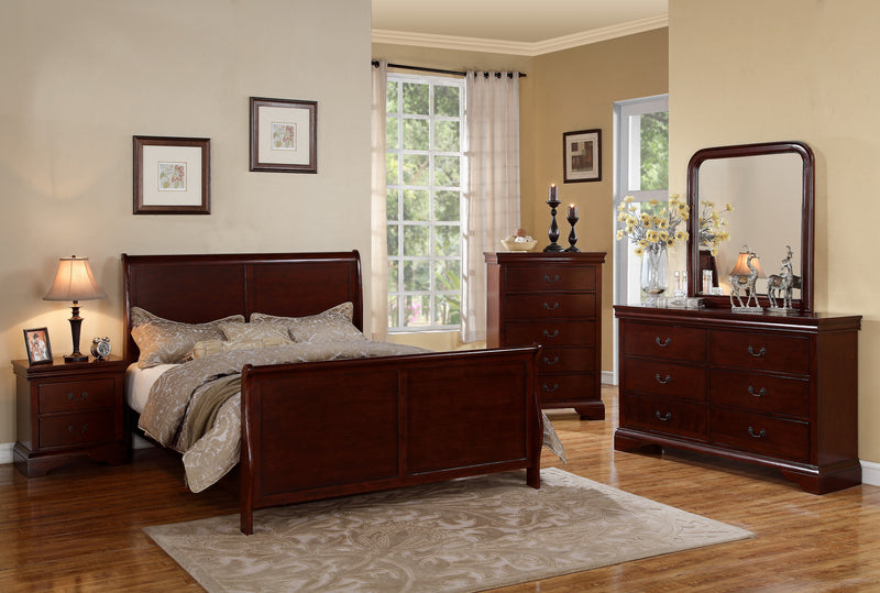 LGPF9231EK Contemporary Bed in Three Colors