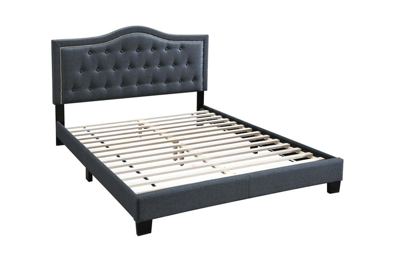 LGF9569Q European Classic Button Tufted Headboard Bed - Available in 3 Colors