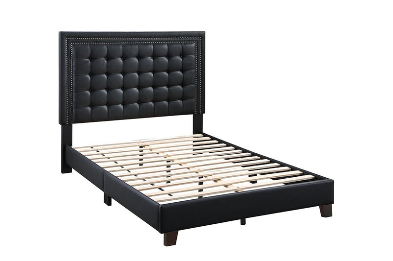 LGF9586CK Square Upholstered Style Headboard Bed